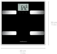 Weegschaal Medisana lichaamsanalyse BSA41 connect-2