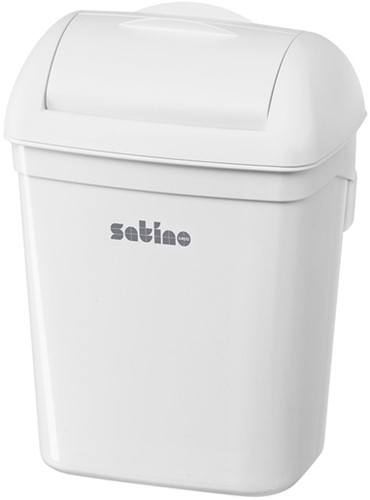 Dameshygiënebak Satino 332560 8 liter wit 