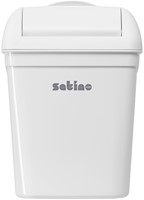 Dameshygiënebak Satino 8 liter wit 332560-2