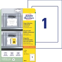 Positioneeretiket Avery 8003 220x160mm bedrukt 5 stuks-2