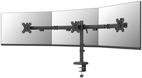 Monitorarm Neomounts NERO 3 schermen DS60 27 inch zwart