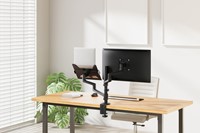 Monitorarm met laptophouder Neomounts NEXT Lite single 17-27" zwart-7