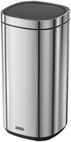 Afvalbak Desq Touch 30 liter RVS zilver