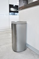 Afvalbak Desq Touch 30 liter RVS zilver-3