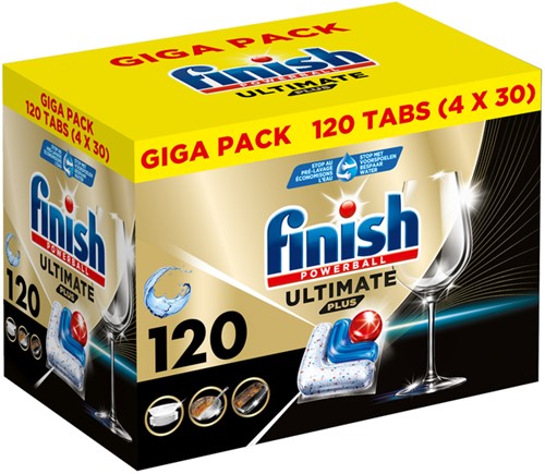 Vaatwastabletten Finish Ultimate plus 120 stuks gigapack-2