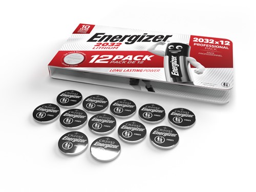 Batterij Energizer knoopcel 12x CR2032 lithium-2