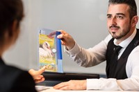 Enveloptas Djois Color Collection horizontaal 250x135mm assorti-1