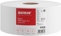 Toiletpapier Katrin 93656 Gigant S jumbo klein 2-laags 150m wit