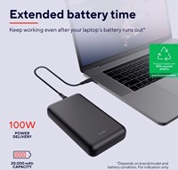 Powerbank Trust Laro laptop 100W-3