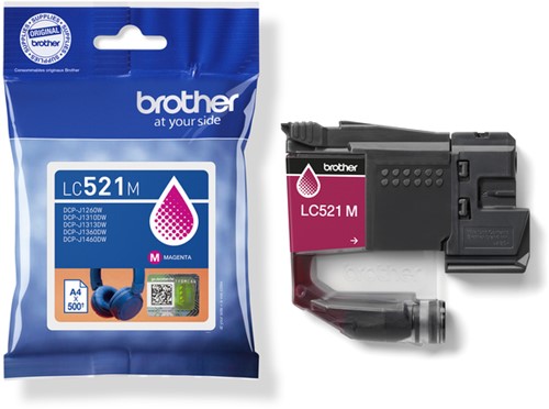 Inktcartridge Brother LC-521M magenta-3