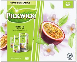 Thee Pickwick white & green jasmin & passionfruit 25x1.5gr