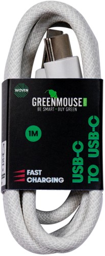 Kabel Greenmouse USB-C to USB-C data Woven 1m-2