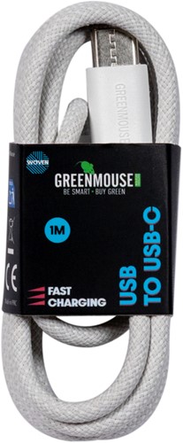 Kabel Greenmouse USB-A to USB-C data Woven 1m-2