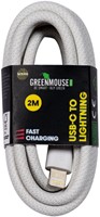 Kabel Greenmouse USB-C to Lightning data Woven - 2m-2