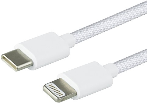 Kabel Greenmouse USB-C to Lightning data Woven - 1m