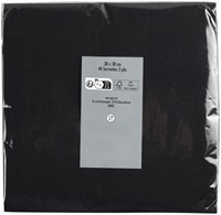 Servet Pronappe 1/4 vouw 2-laags 380x380mm 40 vel zwart-2