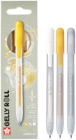 Gelschrijver Sakura Gelly Roll Special 08 klikfunctie set à 3 kleuren goud-1