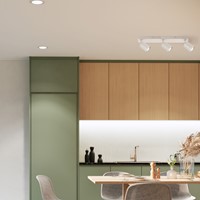 Plafondspot Integral Siena 3 spot IP20 GU10 wit (excl. lichtbron)-2