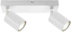 Plafondspot Integral Siena 2 spot IP20 GU10 wit (excl. lichtbron)