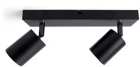 Plafondspot Integral Siena 2 spot IP20 GU10 zwart (excl. lichtbron)