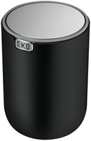 Afvalbak EKO Fandy 2 tafelmodel met swingdeksel 2,2 liter zwart-2