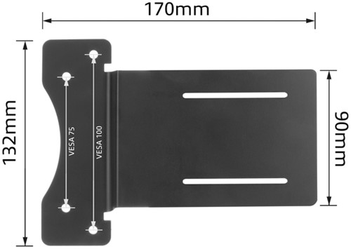 Vesa montage plaat ACT voor AC7150-3