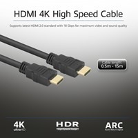 Kabel ACT HS v2.0 HDMI-A male - HDMI-A male (AWG30) 3 meter-2