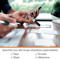 Whiteboardmarker Nobo ronde punt 3mm zwart-21