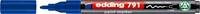 Paintmarker edding 791 op alcoholbasis 1-2mm blauw