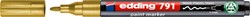 Paintmarker edding 791 op alcoholbasis 1-2mm goud