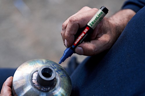 Paintmarker edding 50 EcoLine op waterbasis 2-3mm wit-3