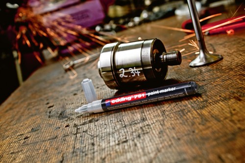 Paintmarker edding 791 op alcoholbasis 1-2mm geel-3
