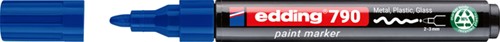 Paintmarker edding 790 PCR op alcoholbasis 2-3mm blauw