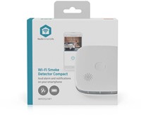 Rookmelder Nedis Smartlife Wifi 10 jaar sensor wit