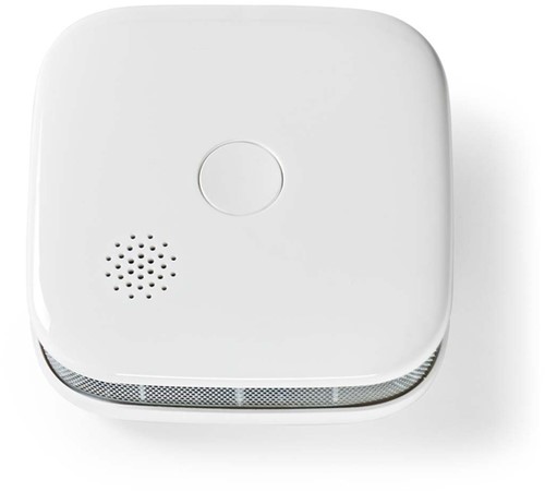 Rookmelder Nedis Smartlife Wifi 10 jaar sensor wit-3