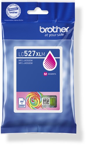 Inktcartridge Brother LC-527XLM magenta