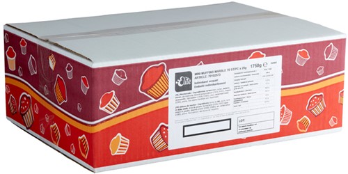 Muffins Elite mini marble 70 stuks-3