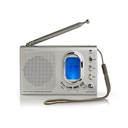 Nedis wereldradio met wekker
