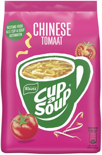 Cup-a-Soup Knorr machinezak Chinese tomaat 140ml-2