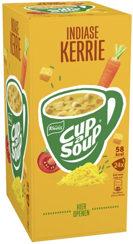 Cup-a-Soup Knorr Indiase kerrie 24x140ml-3