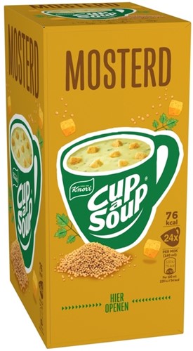Cup-a-Soup Knorr mosterd 24x140ml-3