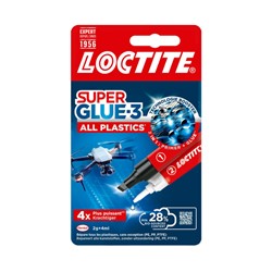 Loctite secondelijm All Plastic