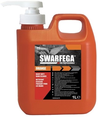 Handreiniger SCJ Swarfega Orange 1 liter met pomp