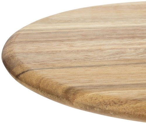 Plank Olympia acaciahout rond Ø33cm-3