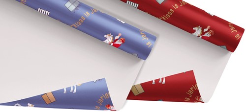 Inpakpapier Sint en Co 200x70cm assorti-2