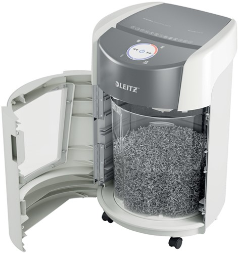 Papiervernietiger Leitz IQ OptiMax 350 Small Office P5 snippers 2x15mm-3