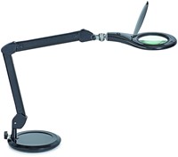 Loeplamp MAUL Makro LED met voet lens 144 cm2 zwart