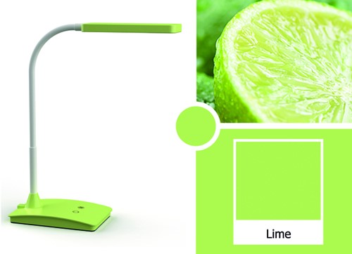 Bureaulamp MAUL Pearly LED dimbaar neon groen-3