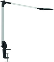 Bureaulamp MAUL Optimus LED dimbaar tafelklem zilver