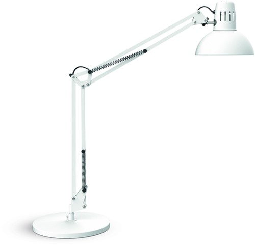 Bureaulamp MAUL Study op voet excl.LED E27 lamp wit